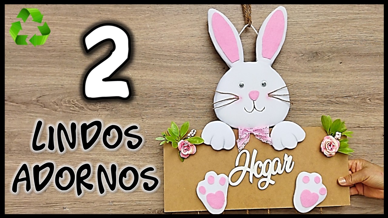 DECORA TU HOGAR CON ESTAS 2 LINDAS IDEAS - Home crafts using recycled materials