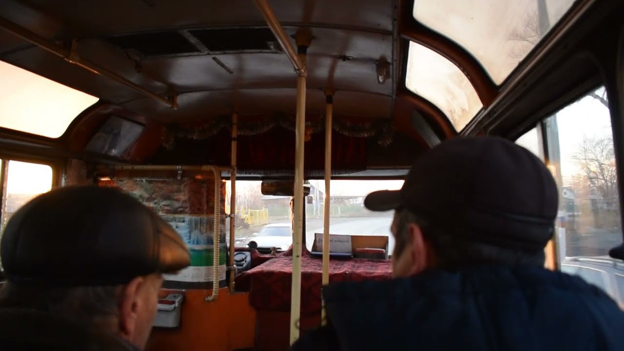 Автобус ПАЗ-672М (Р 540 АМ 22). Покатушки.
