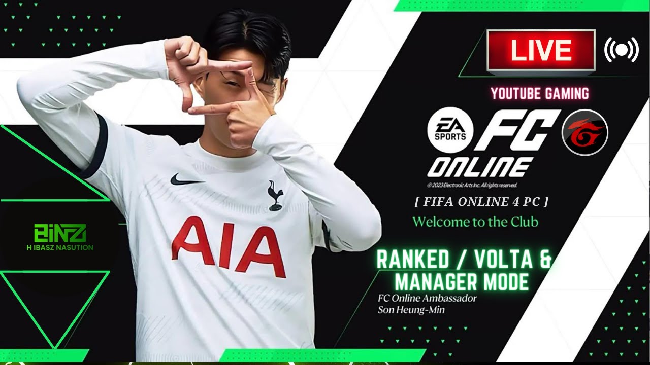 🔴 EA FC ONLINE PC [ GARENA FO4 ] 🇮🇩 | RANKED & Chilling Live Stream 🇵🇸