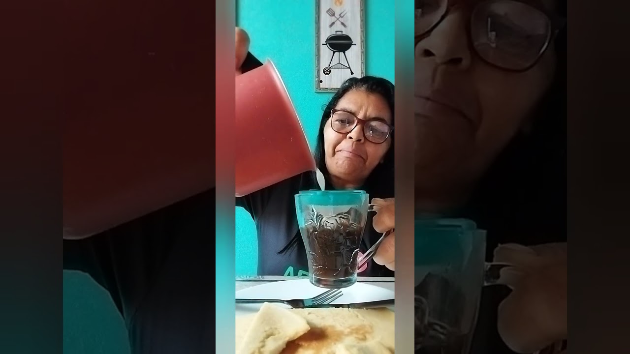 Eu faço para mim tomar o café da manhã e é saudável.   ##vem  costurar comigo