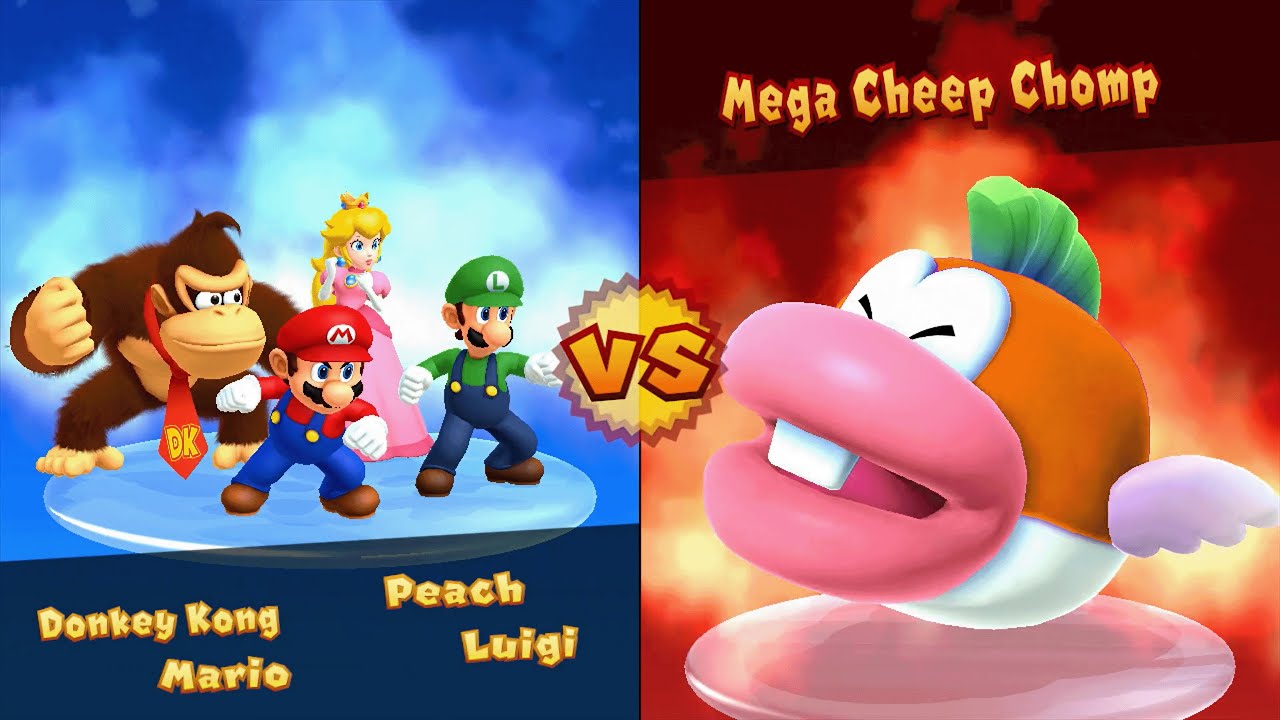 Mario Party 10 - Mario vs Peach vs Luigi vs Donkey Kong - Chaos Castle
