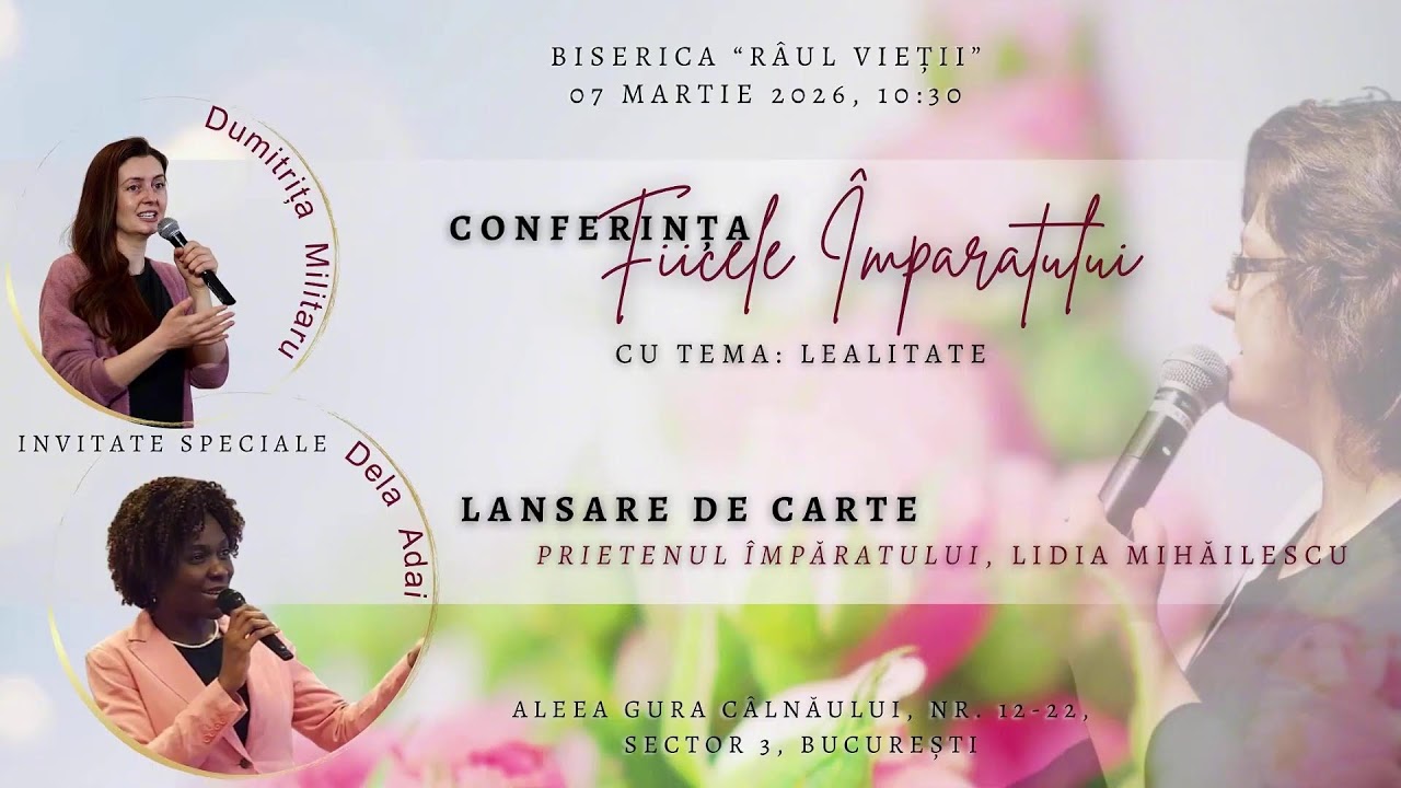 04 Martie 2026 | Pastor Răzvan Mihăilescu | Biserica Râul Vieții București