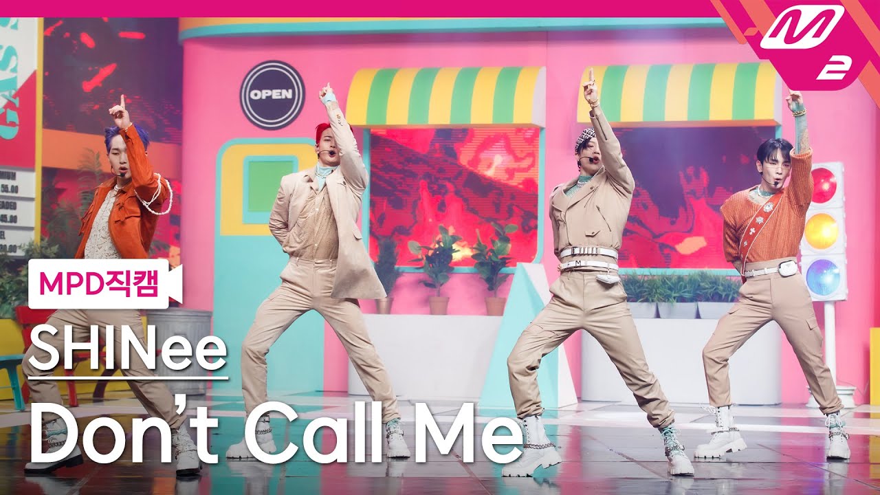 [MPD직캠] 샤이니 직캠 4K 'Don't Call Me' (SHINee FanCam) | @MCOUNTDOWN_2021.3.4