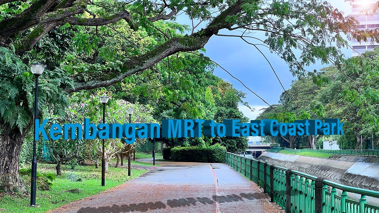 Singapore - Kembangan MRT to East Coast Park (2023) | Capture Asia