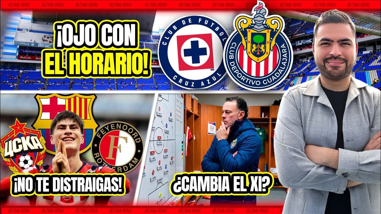 🔥 HOY ¿DÓNDE Y CÓMO VER CRUZ AZUL VS CHIVAS? El caso Hormiga. El Plan de Milito para la victoria 7