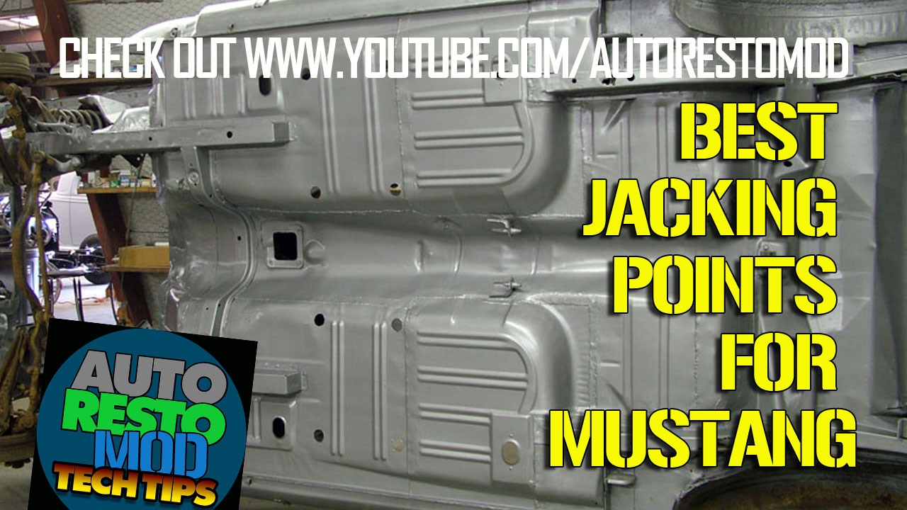 Where to Place your Jack stands Classic Mustang Autorestomod Tech Tips