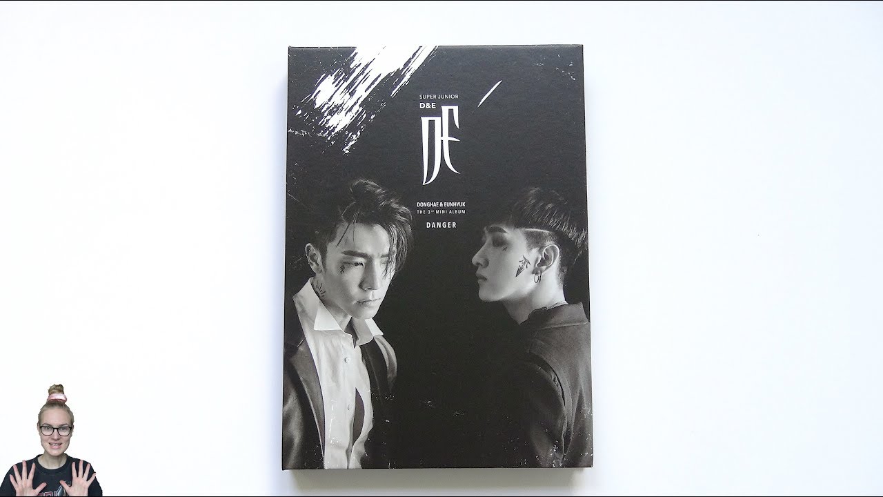 Unboxing SUPER JUNIOR-D&E 슈퍼주니어-D&E 3rd Mini Album Danger 땡겨 (Black Edition)