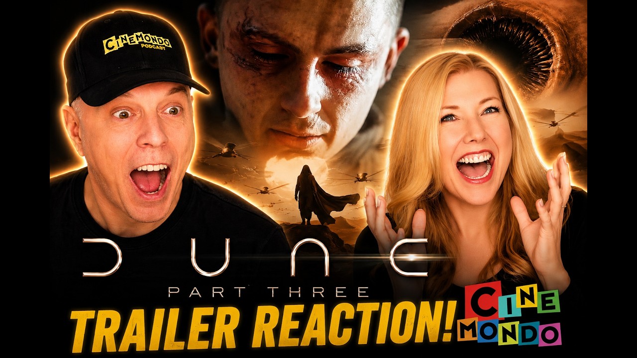 Dune: Part Three Official Trailer Reaction | We Are BLOWN AWAY! | First Thoughts!