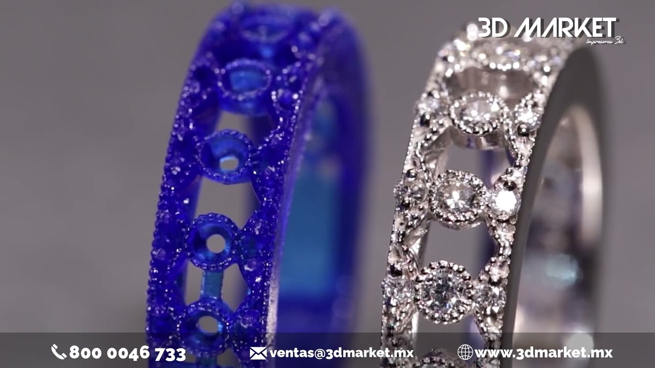 Realizan Joyería con ayuda de impresión 3D | Impresoras Formlabs para Joyería | 3D Market
