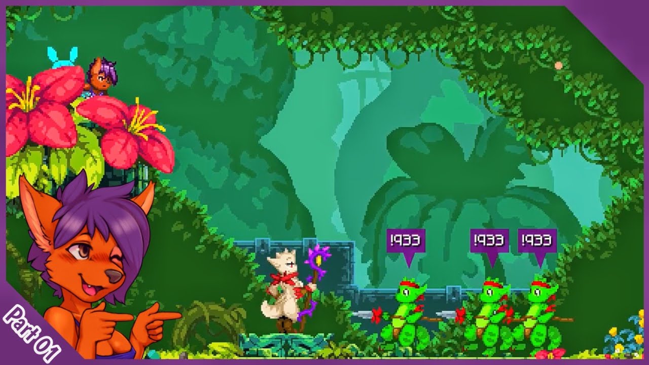 The Adventures of Kincaid Gameplay Part 01 Wolf Girl