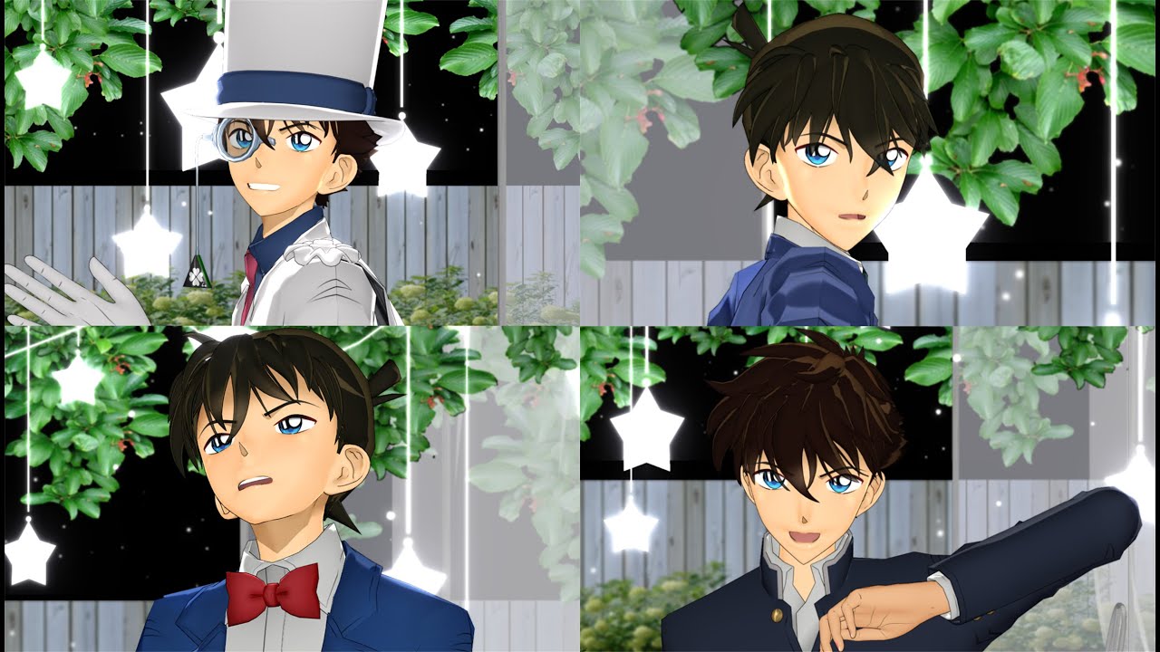 【MMD】REVOLVER Kudou Shinichi Conan X Kuroba Kaito Kid