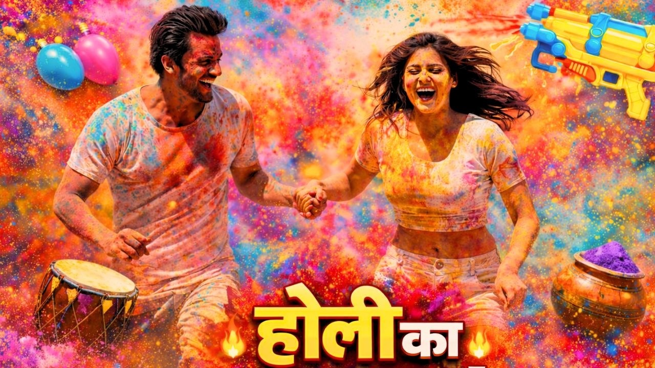 Holi Hai! 🔥 New Holi Rap Song 2026 | Bollywood Holi Party Song | Holi Special