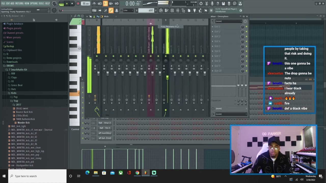 OG PARKER MAKES A BEAT IN 15 MINUTES