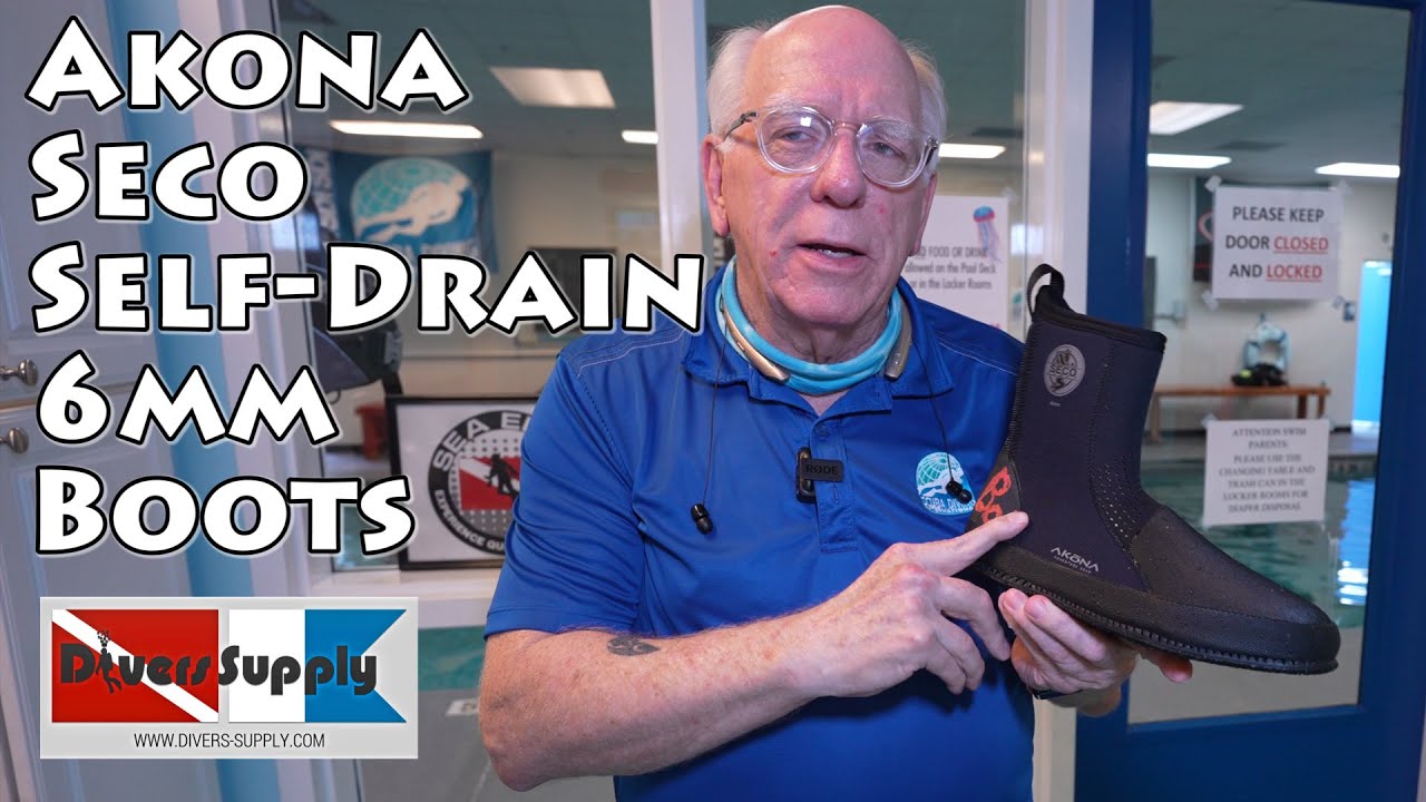 2021 Akona SECO Self-Draining Dive Boots