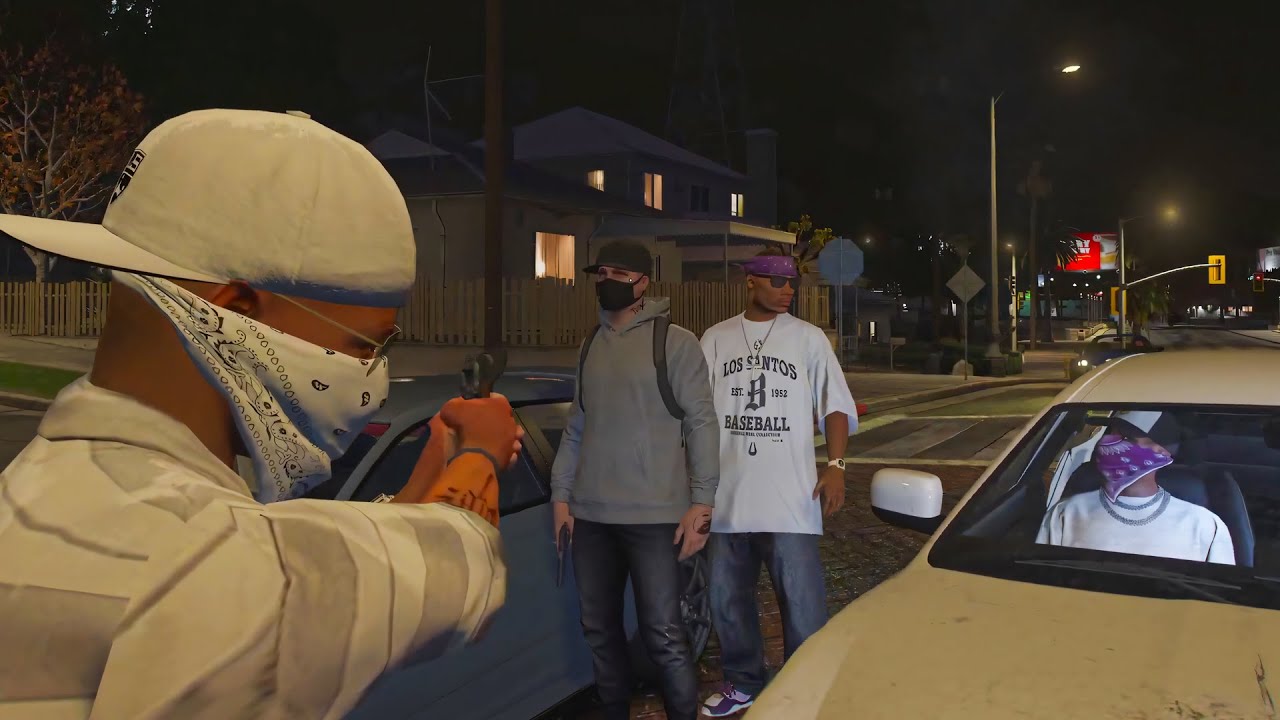Peanut And Kilo Tray Ballas Try To Rob Manor Money Run Guy | Nopixel 4.0