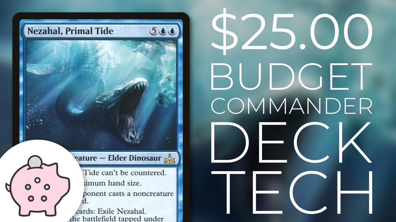 Незахаль, Первобытный прилив — EDH Бюджетная колода Tech $25 | Magic the Gathering | Командир