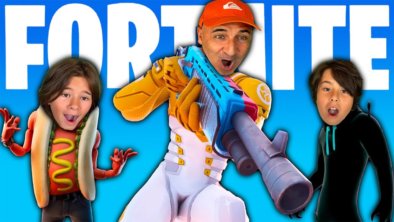 Los Polo en la Isla de los RAPEROS de FORTNITE