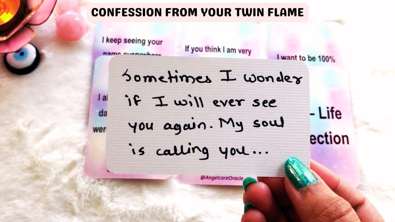 🔥 CONFESSION FROM YOUR TWIN FLAME 😢 LOVE TAROT READING