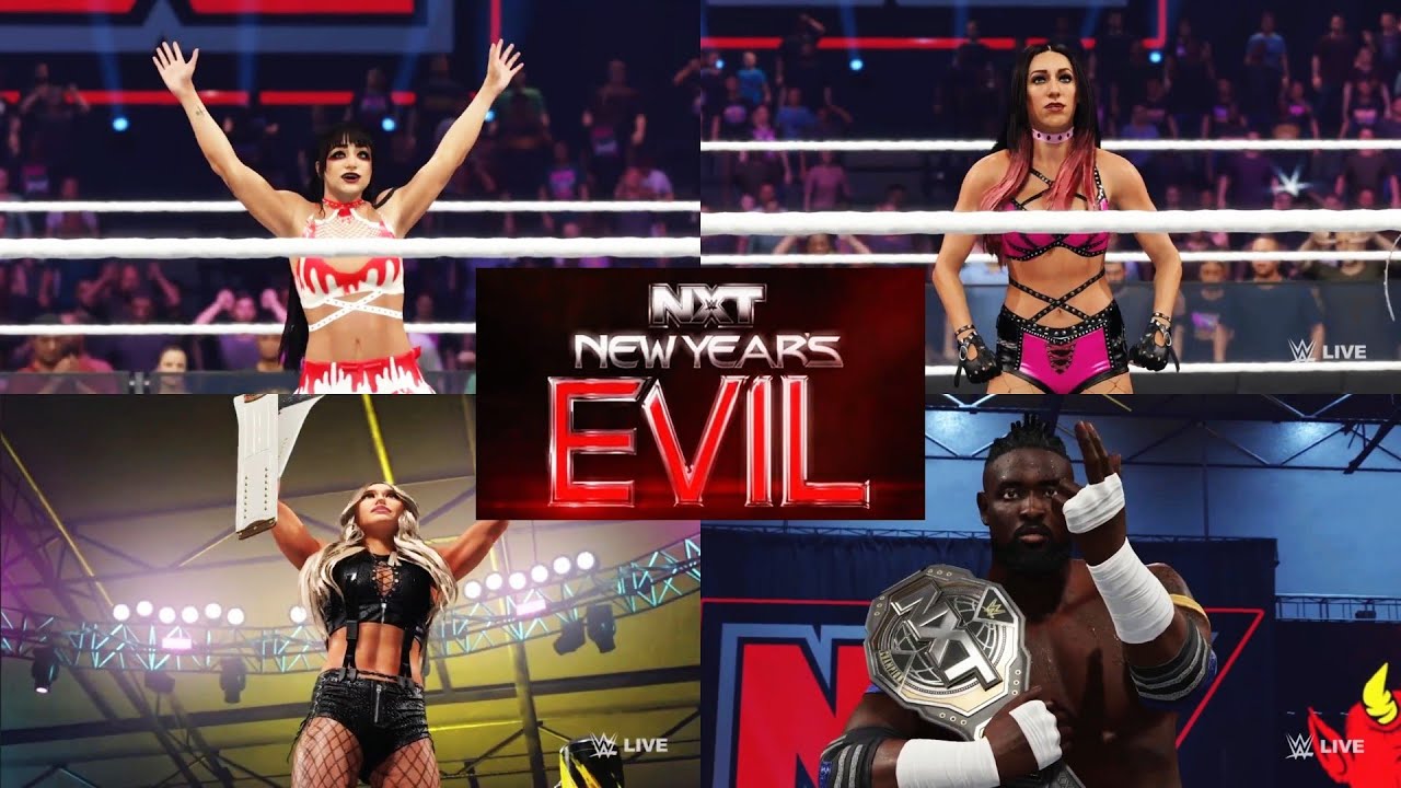 WWE 2K25: Top NXT New Year’s Evil 2026 Moments! | WWE NXT Highlights Today