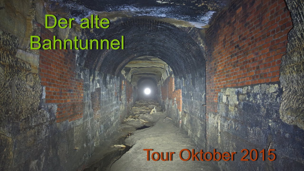 Der alte Bahntunnel   Tour Oktober 2015