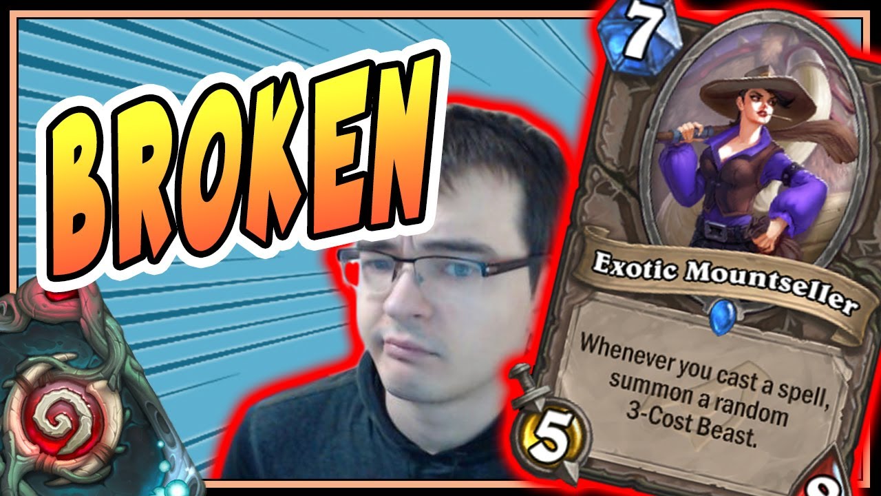 Exotic Mountseller is BROKEN | Ashes of Outland | Hearthstone | Kolento