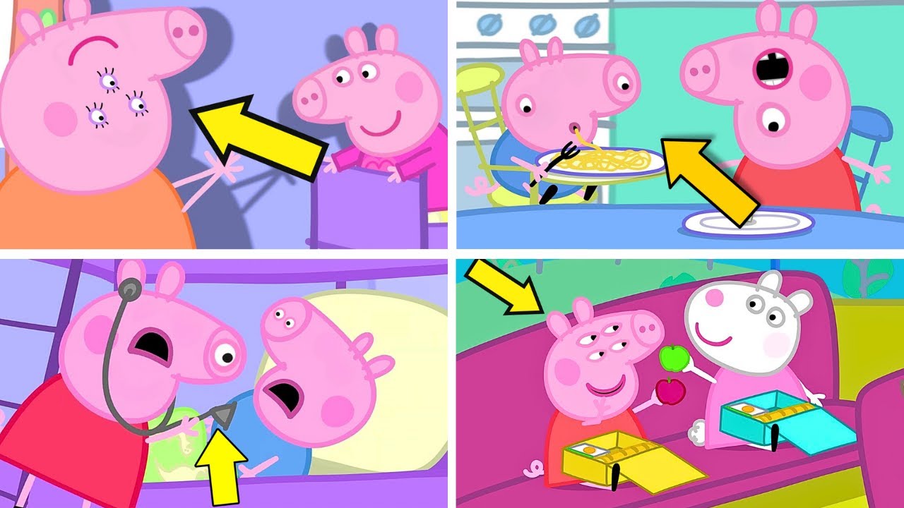 Все ошибки анимации в Peppa Pig, которые вы никогда не замечали