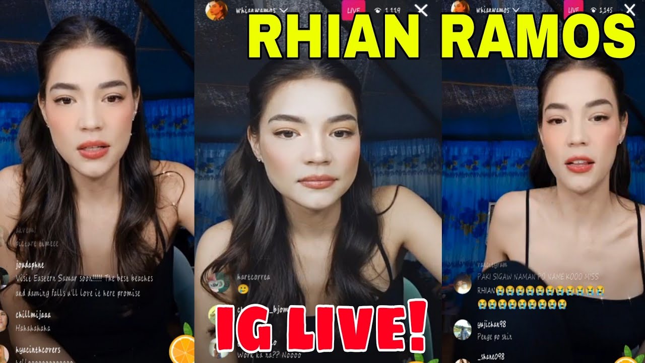 RHIAN RAMOS INSTAGRAM LIVE UPDATE | FEBRUARY 05, 2022