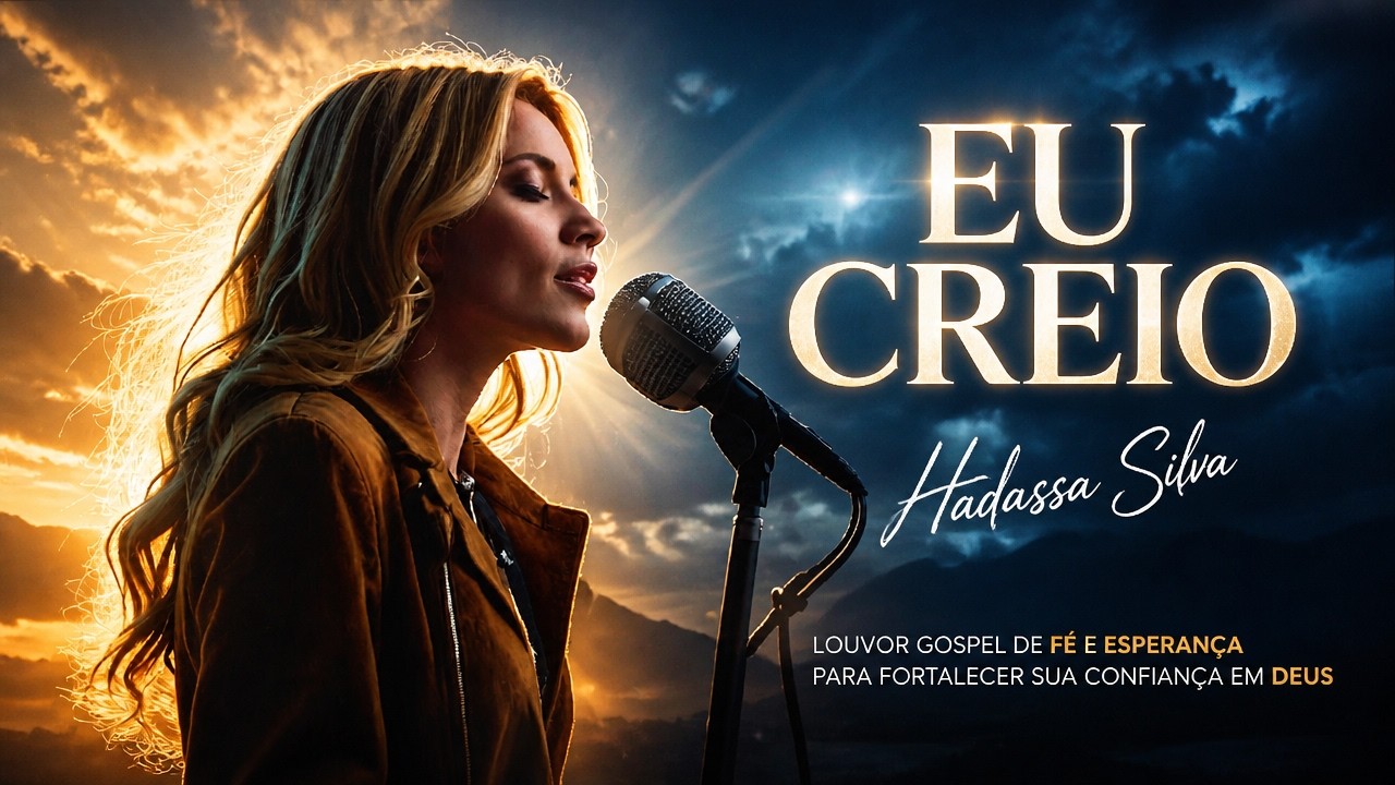 EU CREIO – Hadassa Silva | Louvor Gospel de Fé e Esperança para Fortalecer sua Confiança em Deus