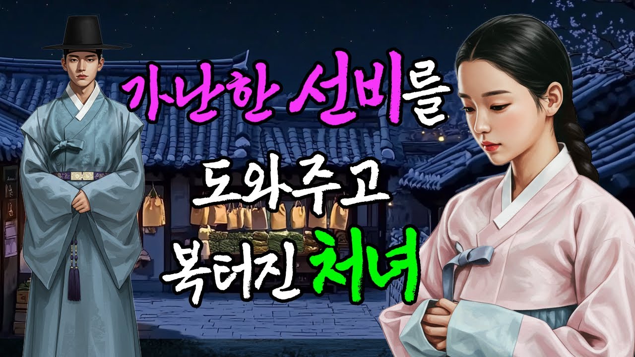 가난한 선비에게 은혜를 배풀고 대감집 여식이 된 산골처녀 | 야담·민담·전설·설화·옛날이야기·청춘야담