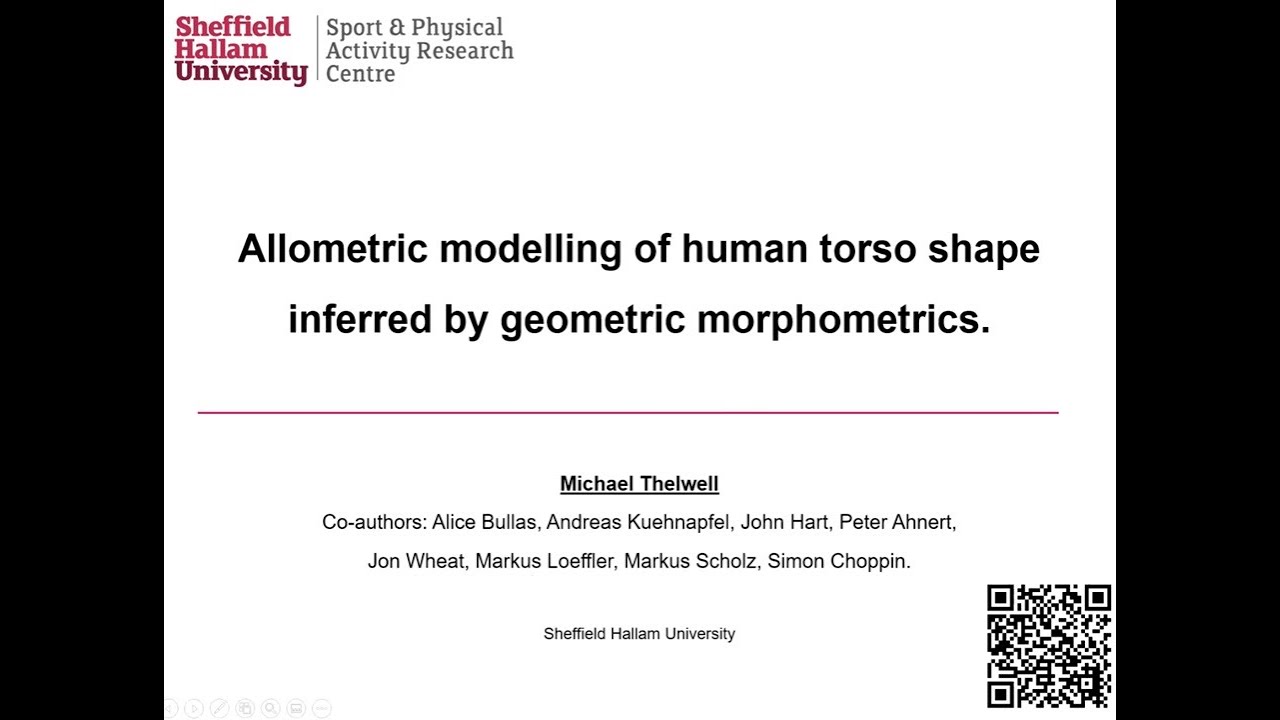 Dr Michael Thelwell - SPARC Seminar 15-03-21