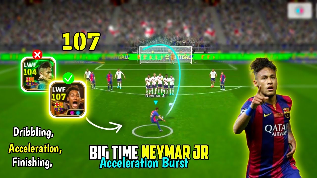 Зверь Неймар-младший уже здесь 🙀💀🔥 Новый обзор Big Time Booster Acceleration Burst Neymar eFootba...