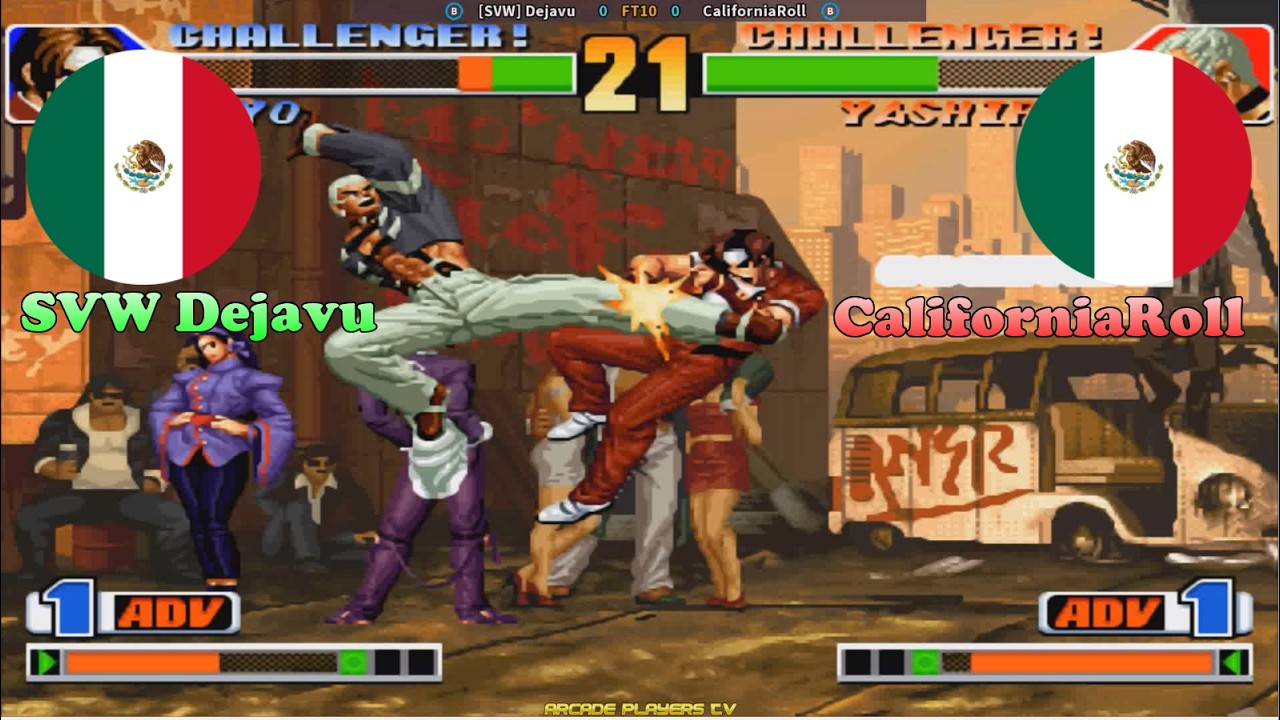 The King of Fighters 98 ➤ SVW Dejavu (Mexico) vs CaliforniaRoll (Mexico) kof98