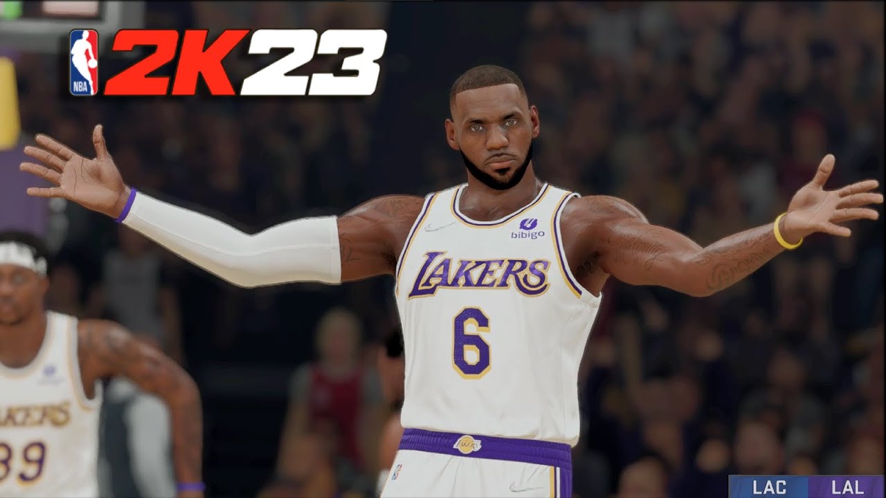 LAKERS vs CLIPPERS | 2023 ROSTERS | NBA 2K23 Concept Gameplay Graphics
