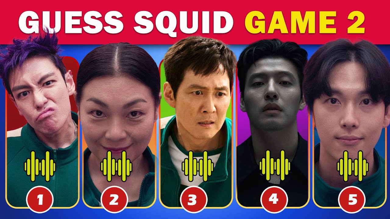 Can You Guess Squid Game 2 Characters by Voice & Emojis? 🎧 | Ultimate Season 2 Quiz!🦑🎭