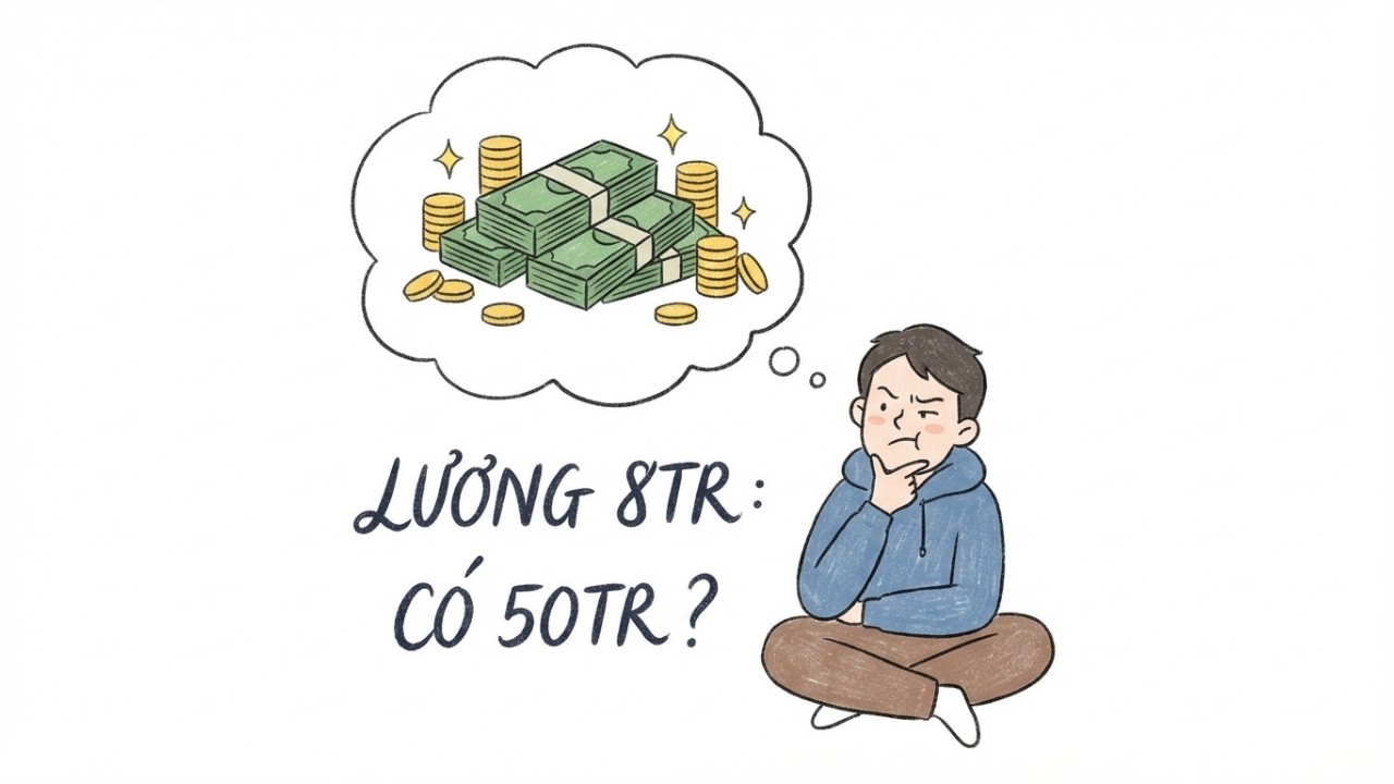 Lương 8 Triệu: Cách Tiết Kiệm 50 Triệu Đầu Tiên Nhanh Nhất