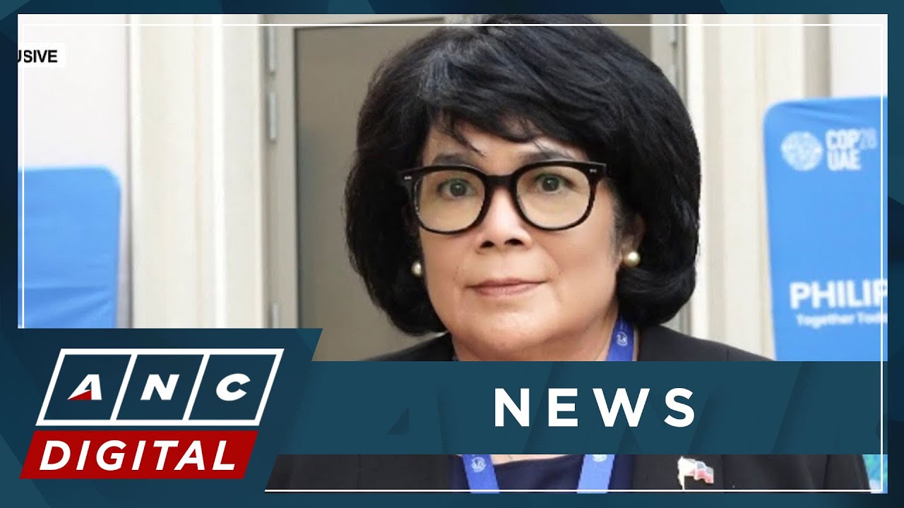 EXCLUSIVE: DENR Secretary shares assessment of week 1 of COP28 | ANC