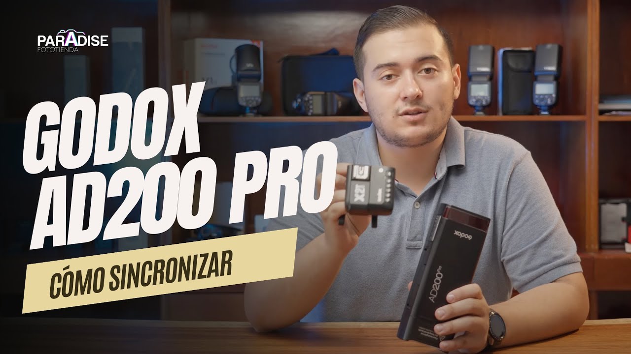 Cómo Sincronizar el Godox AD200 Pro con Transmisores Godox X2, Godox Xpro