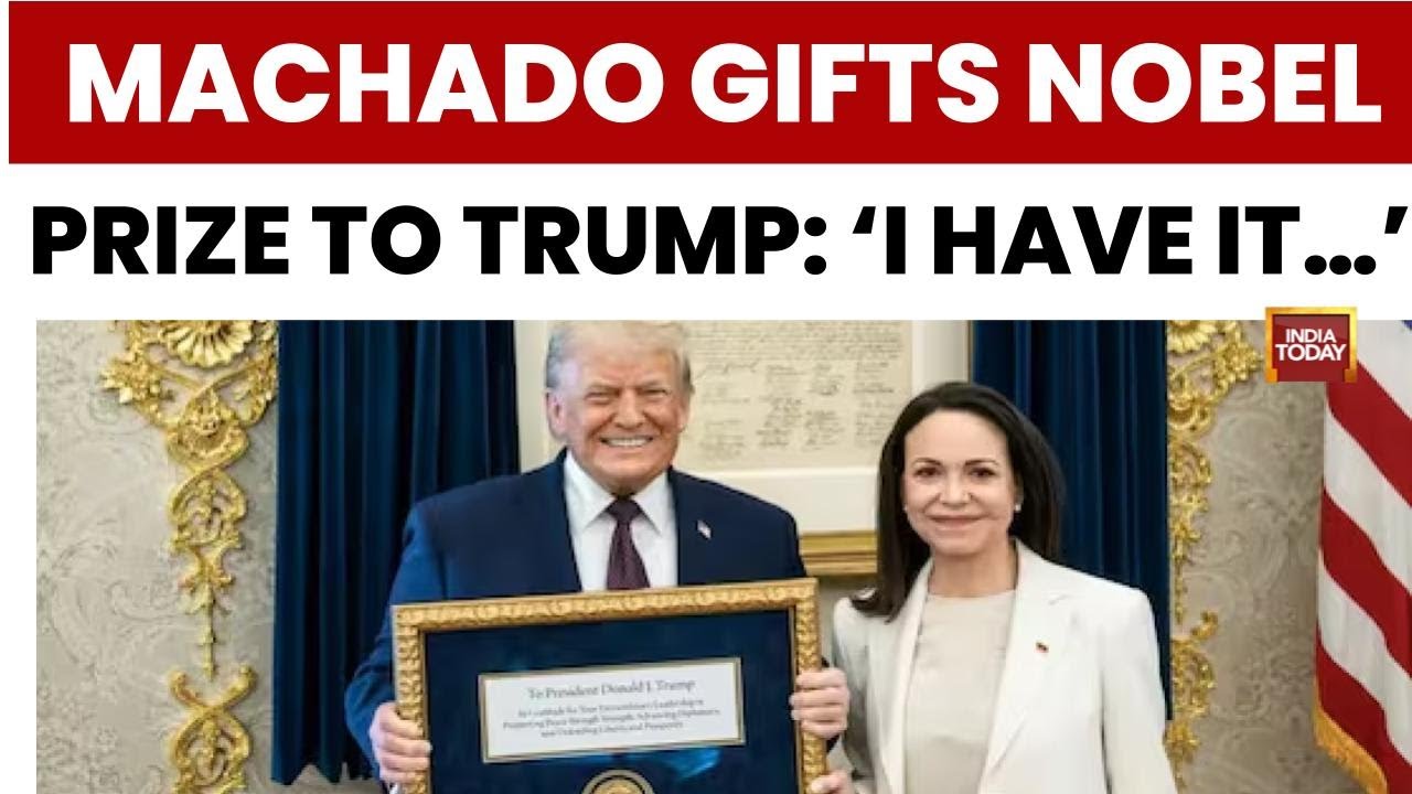Venezuela Unrest: María Corina Machado Gifts Nobel Medal To Trump Amidst Political Transition