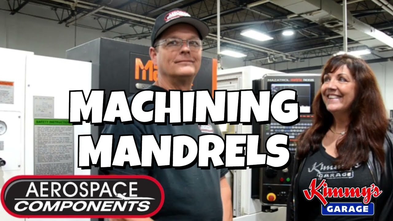 CNC MACHINING AT AEROSPACE WITH GARY & @kimmysgarage5116 