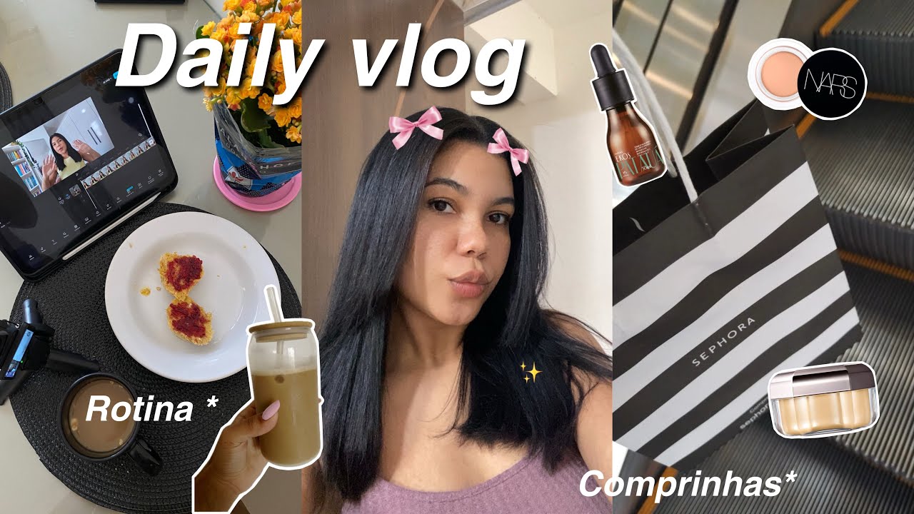 Vlog rotina real | comprinhas senhora ,café gelado ,Grwm ,pilates …