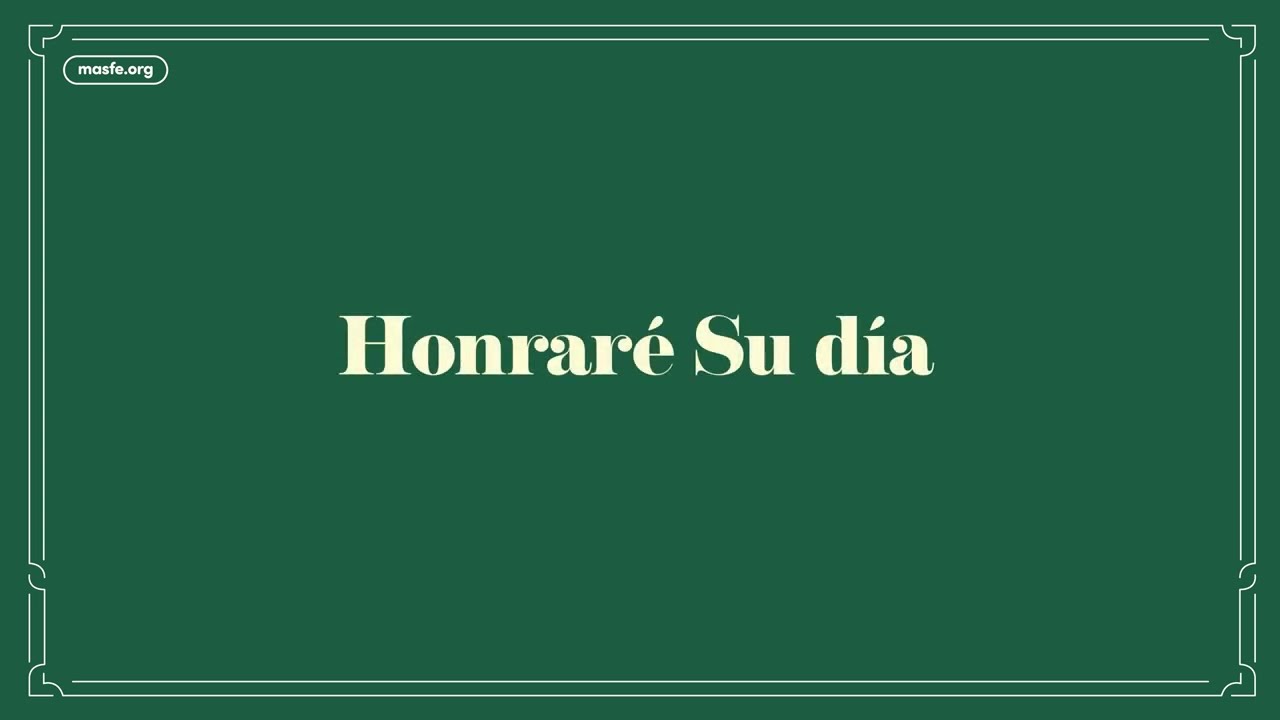 Honraré Su día - Himnario SUD 2025