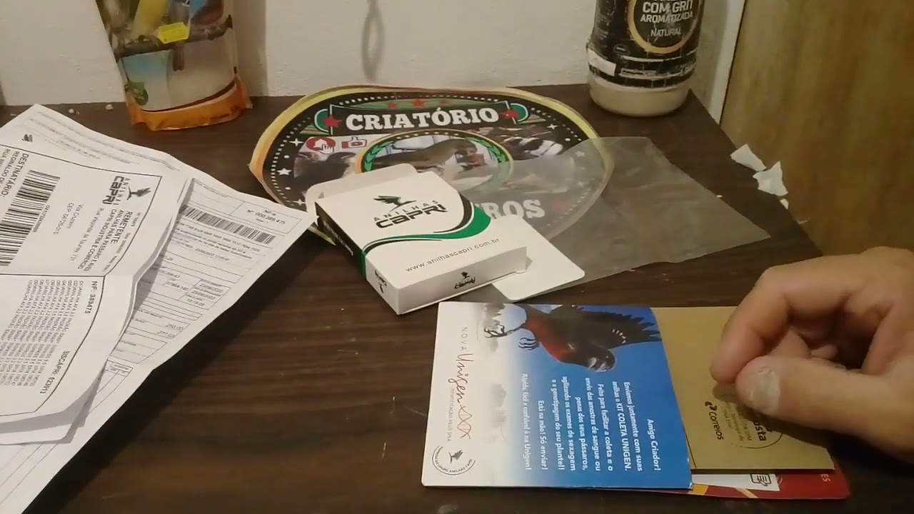o que devo fazer quando receber anilhas?