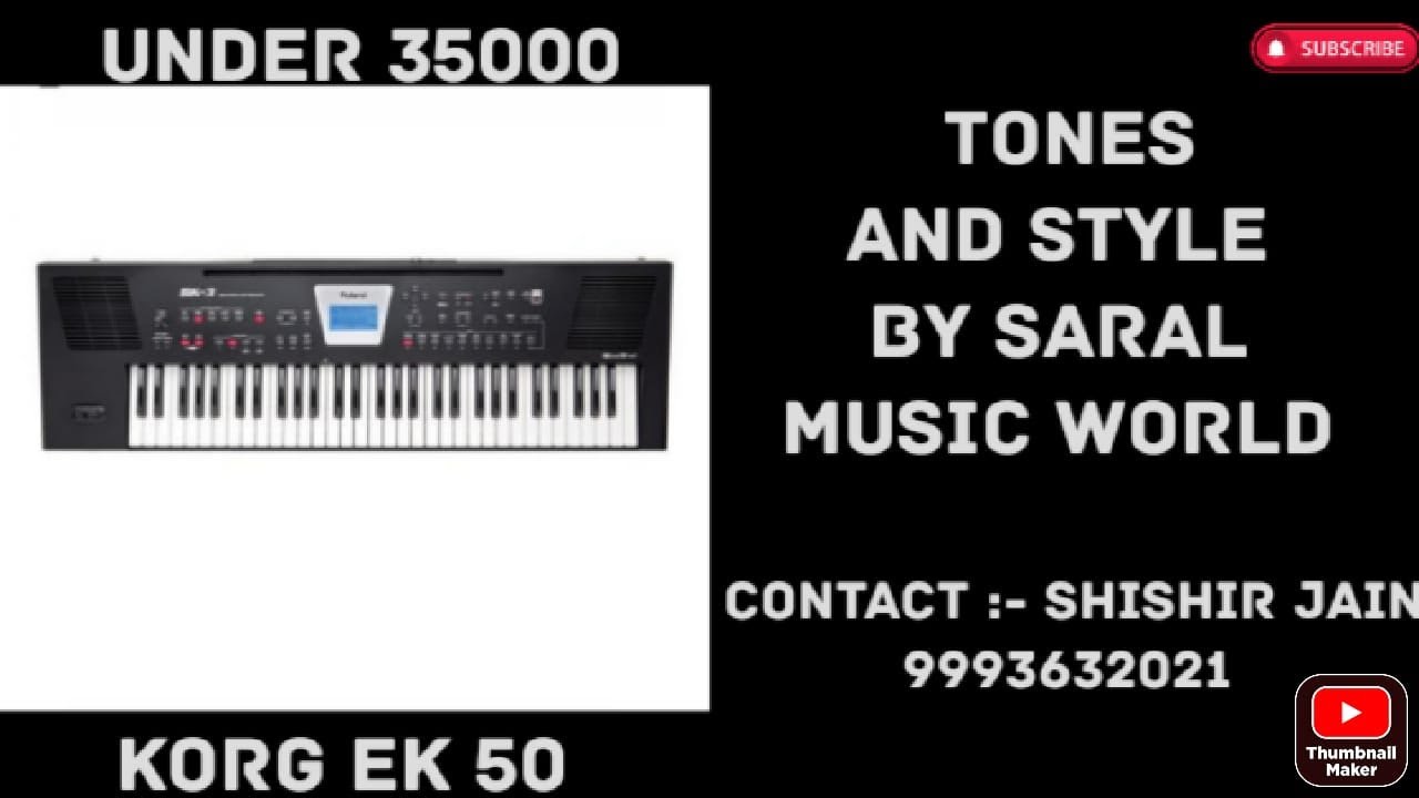 KORG EK-50 LATEST INDIAN TONS SOUNDS REVIEW DEMO #KORGINDIA #REEL #REELVIDEO # TRANDING