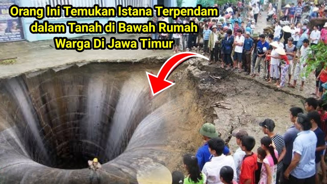Di Luar Nalar !! Orang Ini Temukan Istana Terpendam dalam Tanah di Bawah Rumah Warga Di Jatim