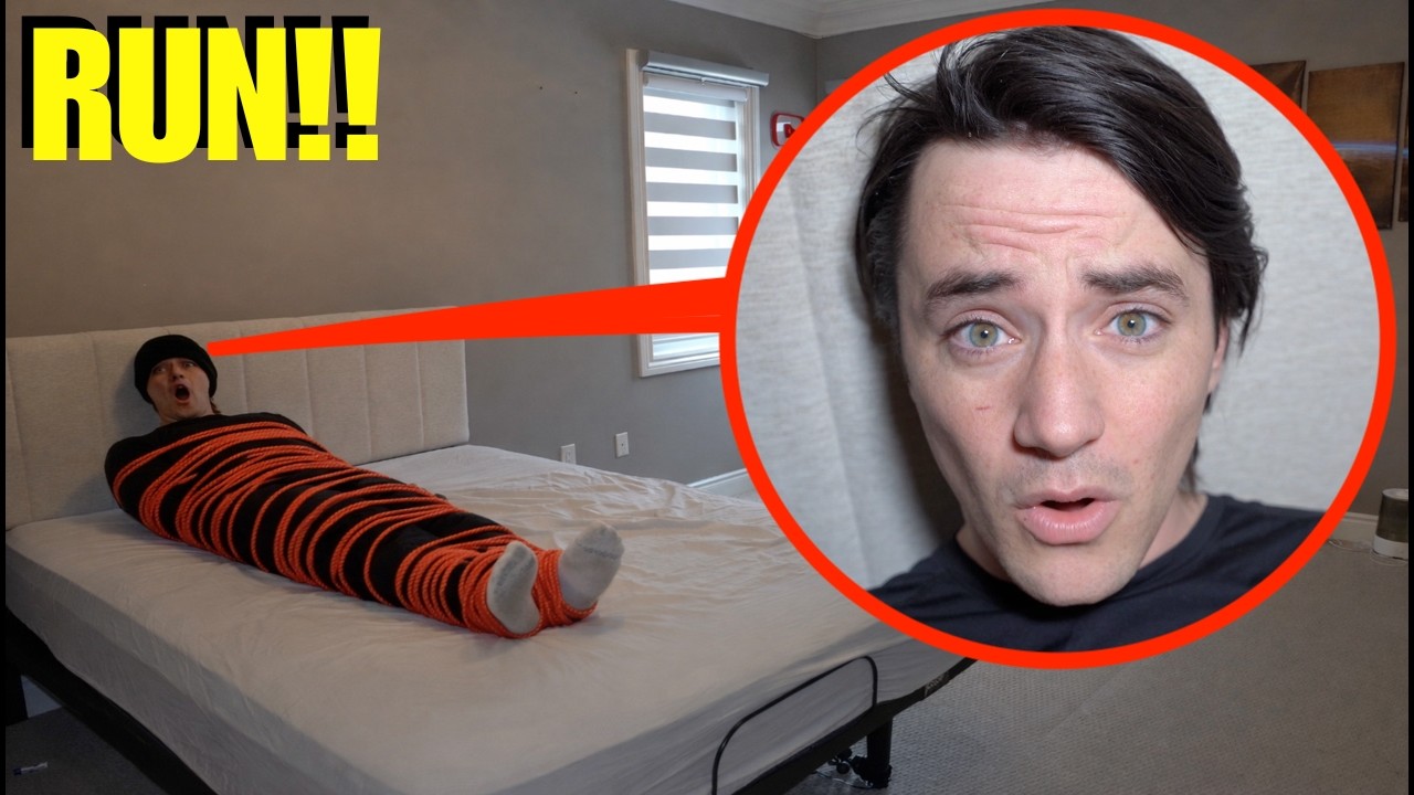 If You Ever Find Your Roommate Tied Up In Your House...RUN AWAY NOW! (It's Not Safe)