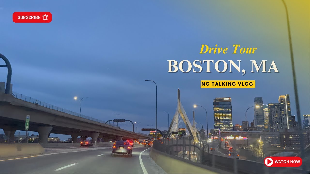 Downtown Boston : An Epic Driving Tour of the City