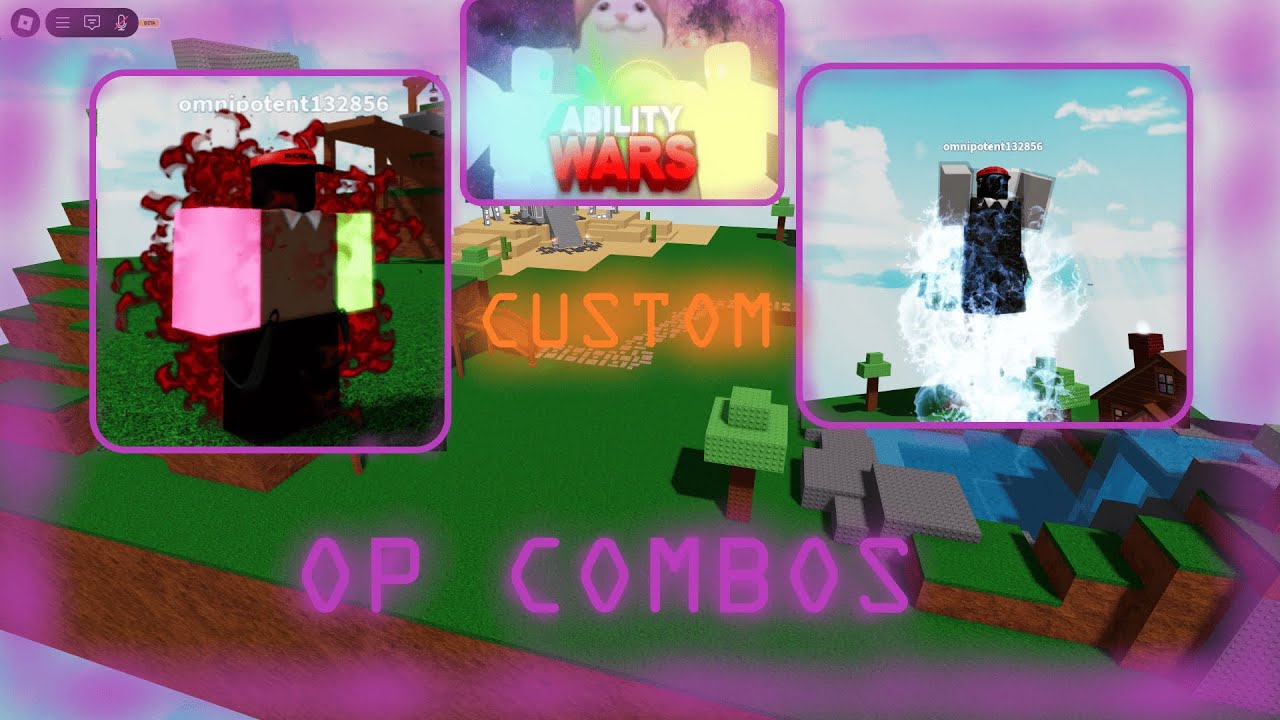 Ability Wars Best Custom Combos! 2025 | Roblox