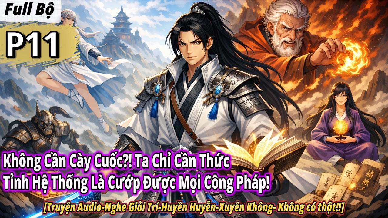 [ #11 ] Không Cần Cày Cuốc, Ta Chỉ Cần Thức Tỉnh Hệ Thống Là Cướp Được Mọi Công Pháp!