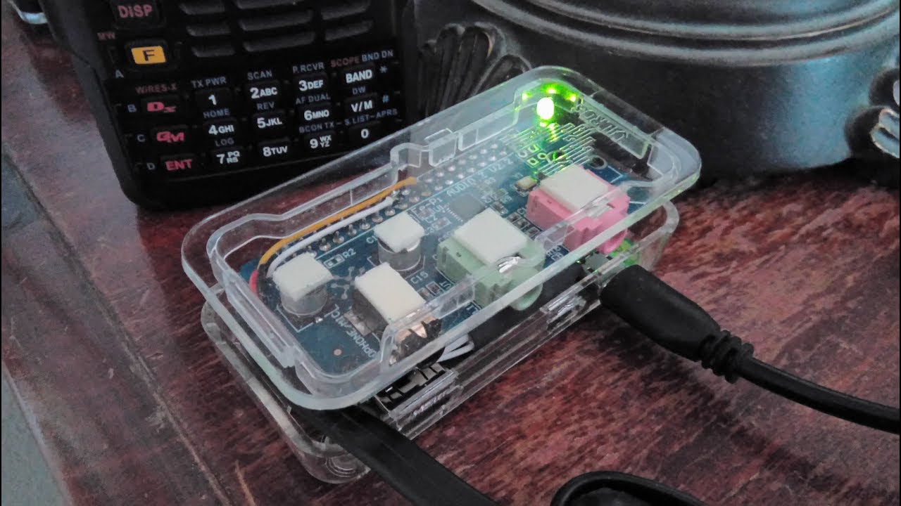 Packet Radio Raspberry Pi build and demo