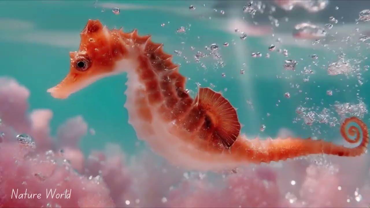 Un Monde Paisible Sous l’Eau 🌊 Paysages Marins avec Musique Relaxante